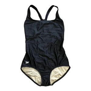 Speedo Black Classic One Piece Swimsuit XS